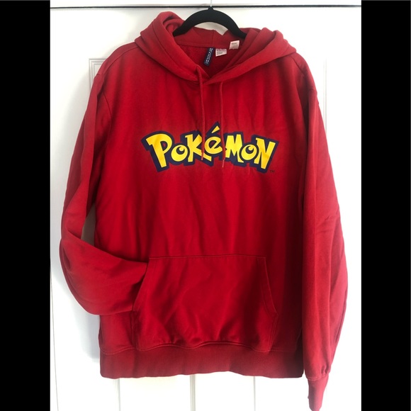 Pokemon Red Pikachu Hoodie  Size :Large - Picture 2 of 7